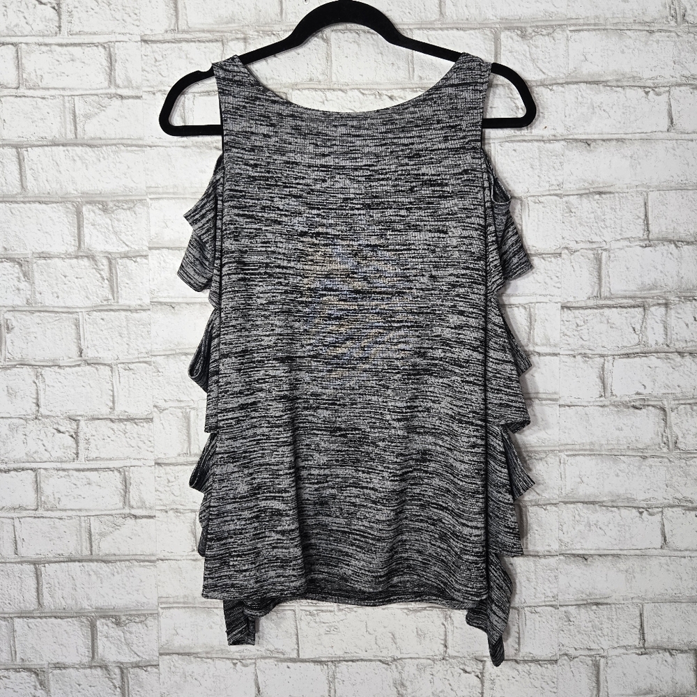 Gray Long Sleeve Women's Top